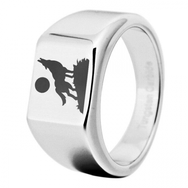 Bague Viking <br>Loup Fenrir</br>