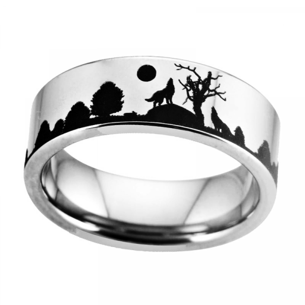 Bague Viking <br>Loup Fenrir</br>