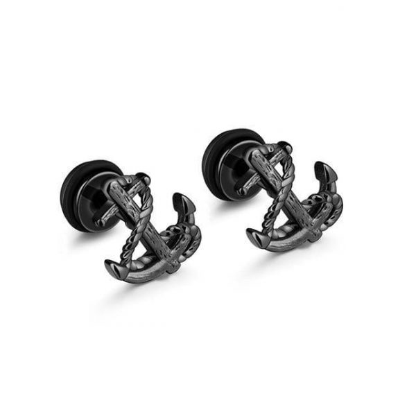 Boucles d'Oreilles Ancre Marine - Image 2