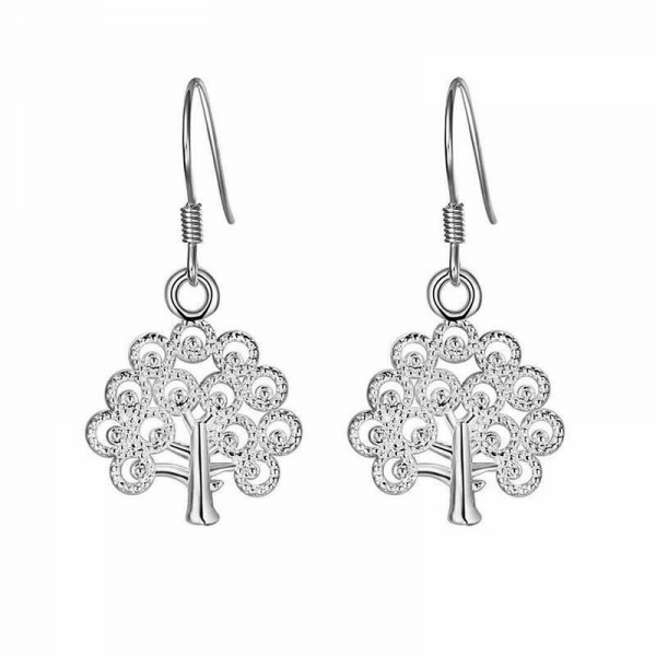 Boucles d'Oreilles Arbre De Vie