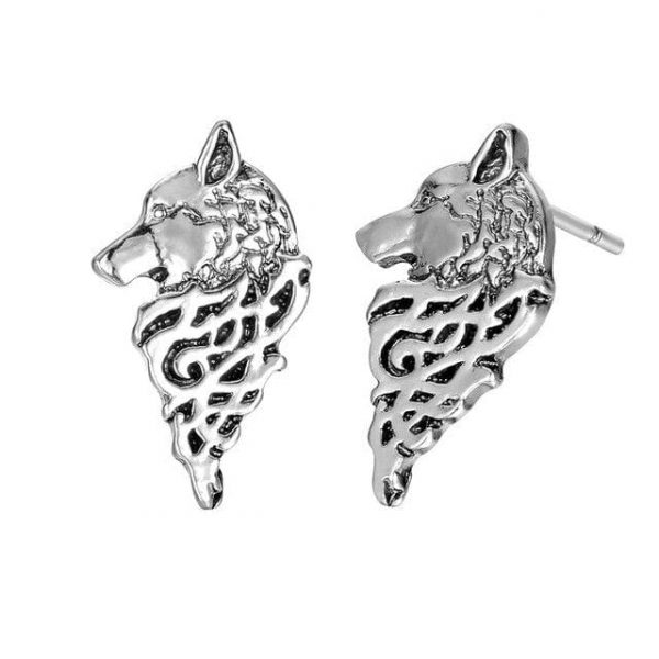 Boucles d'Oreilles Fenrir