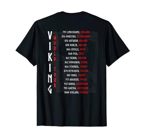 T-SHIRT VIKING - Drakkar World Tour - Image 2